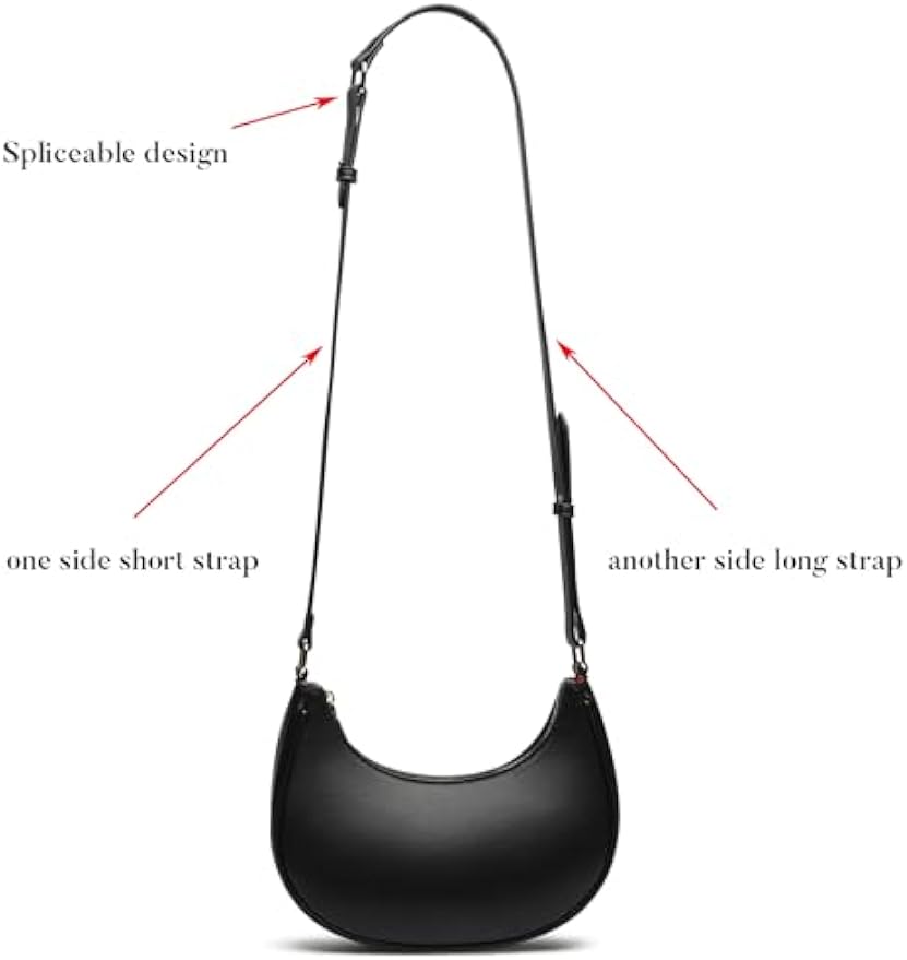 Barabum Retro Classic Clutch Shoulder Tote HandBag with Zipper Closure for Women