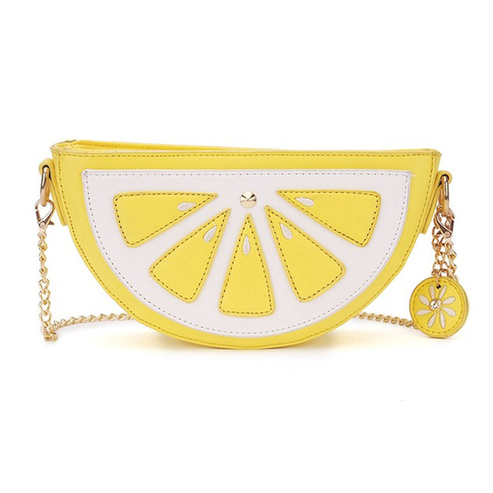 Latest Novelty Cute Lemon Shape Crossbody Bag for Women – Barabumfashion