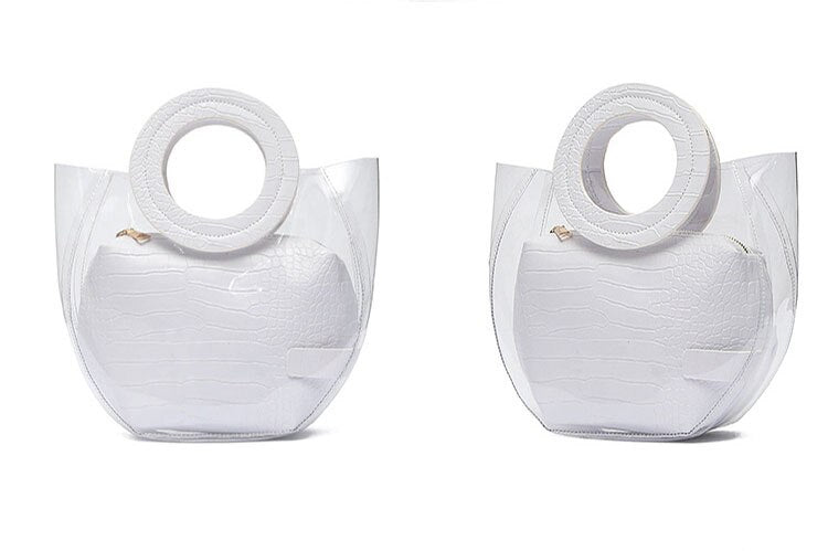 Barabum Hot PVC Clear Handtasche für Damen 