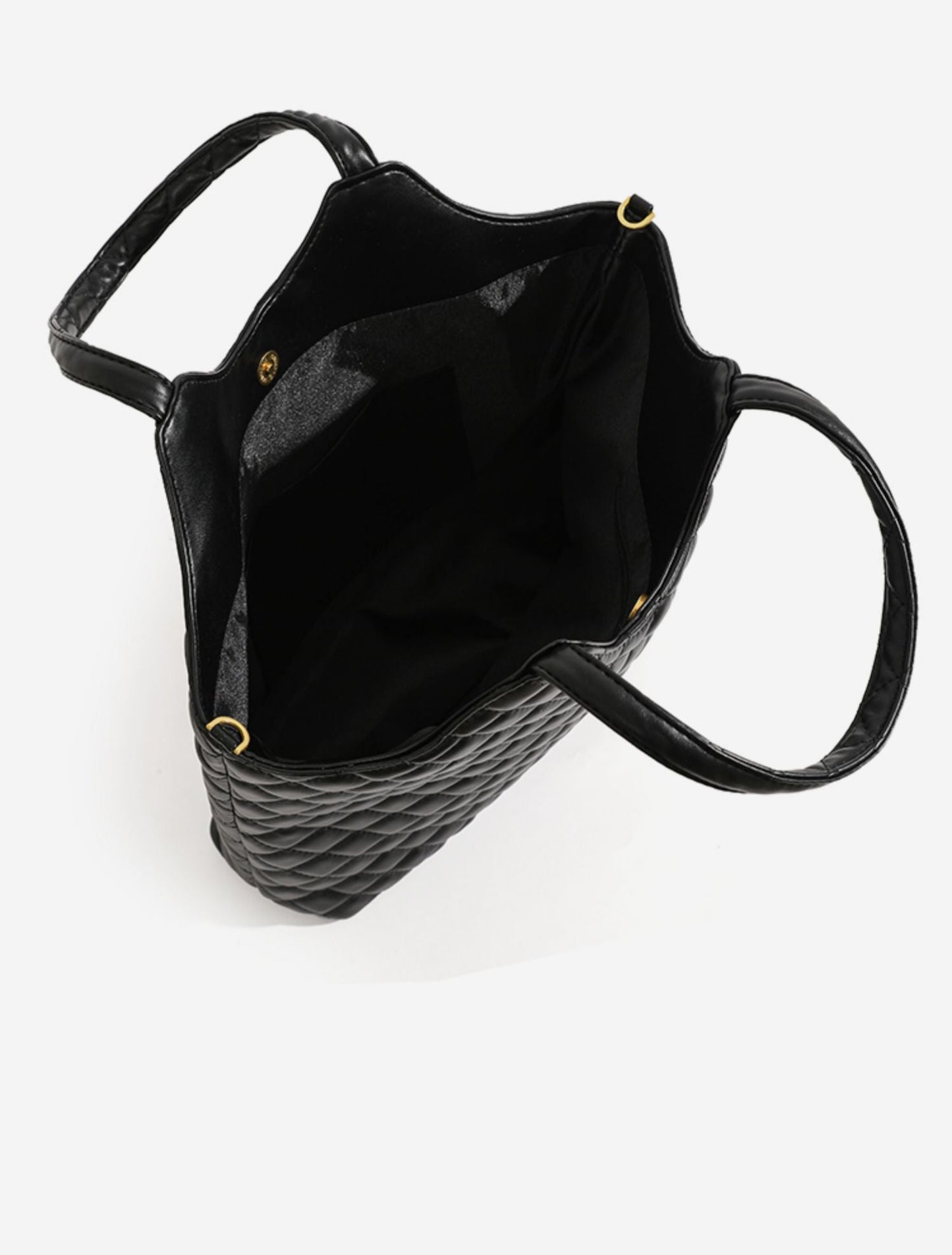 Barabum 2pcs Hand Bag Set Women Fashion Quilting Handbags Wallet Bag Shoulder Bag Top Handle Satchel Purse Set,Evening Bag