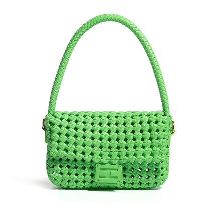 Barabum Großhandel gewebte kleine quadratische Tasche Candy Color Messenger Handtasche 