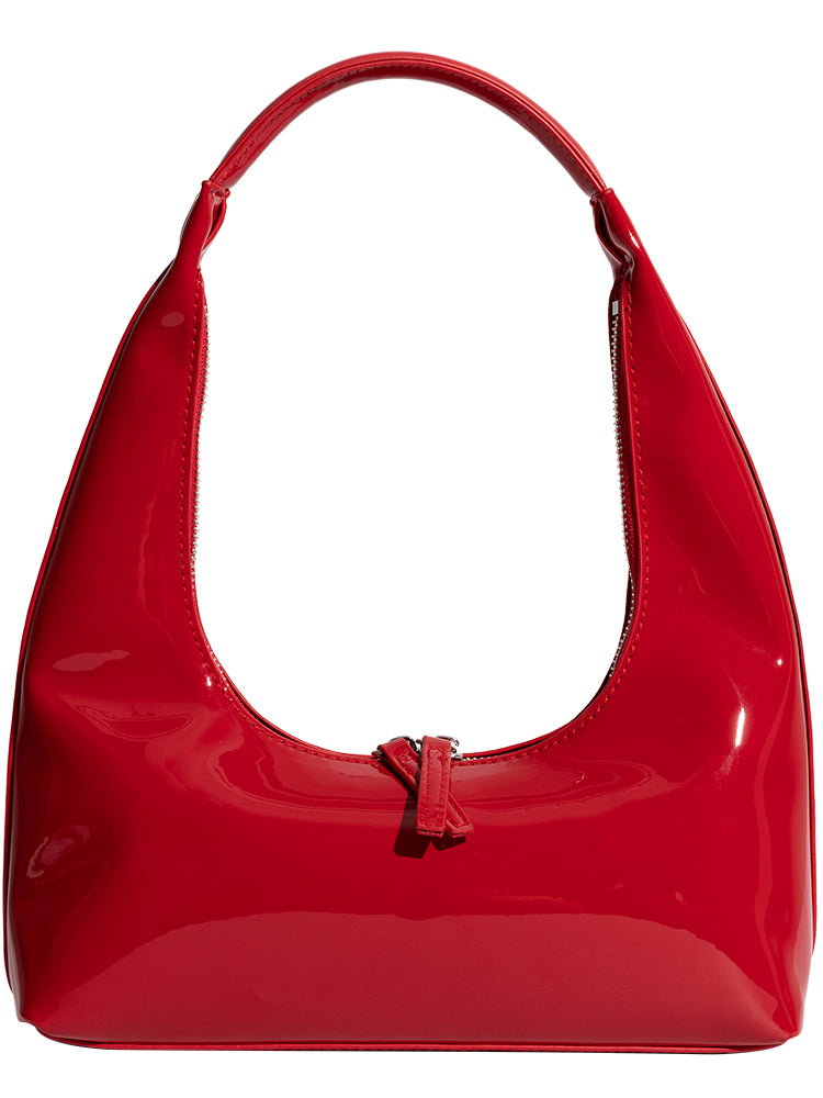 Barabum -Shoulder Bag with Shimmering,The Must-Have Hobo Crescent Bag of 2023