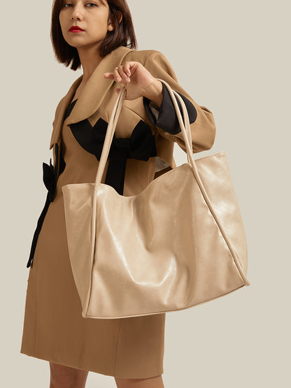 Barabum New Vintage Soft Tote Bag Schulterhandtasche 